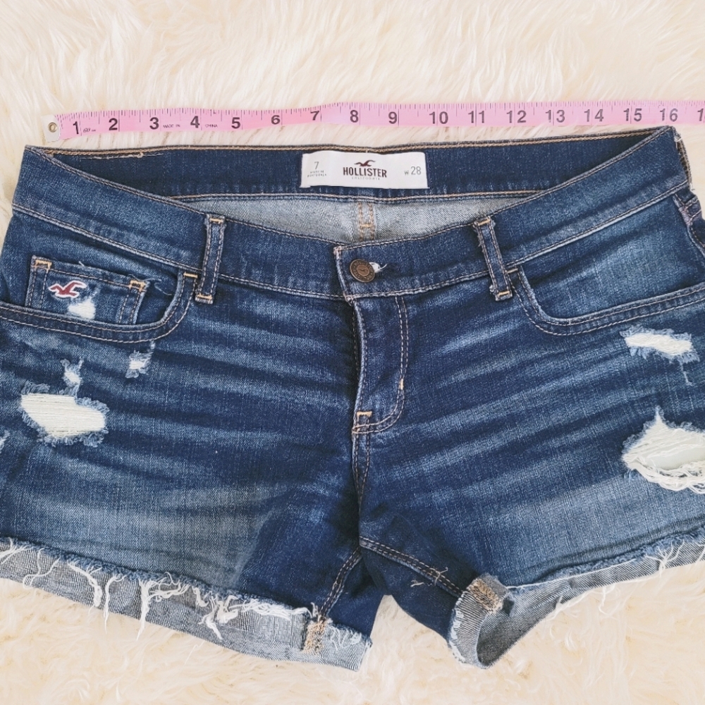 Hollister denim shorts